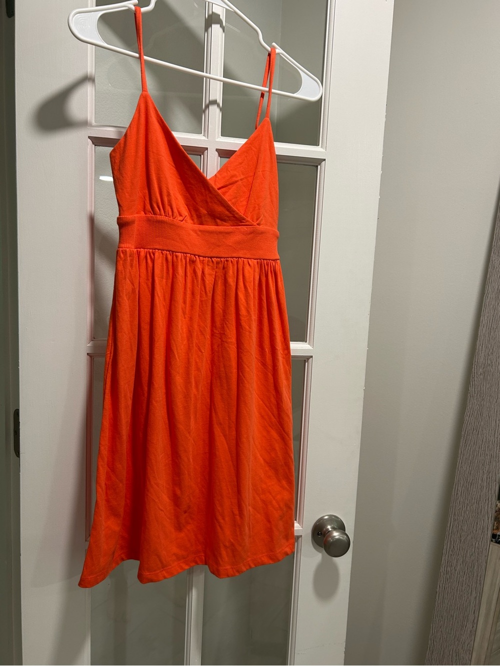 Old Navy Women's Orange Spaghetti Strap Summer Dress XS